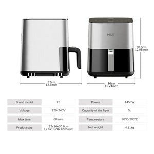 Air-Fryer-Product-parameters