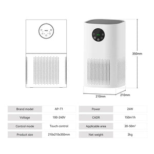 MIUI-Air-Purifier-APT1-Product-Paratemer