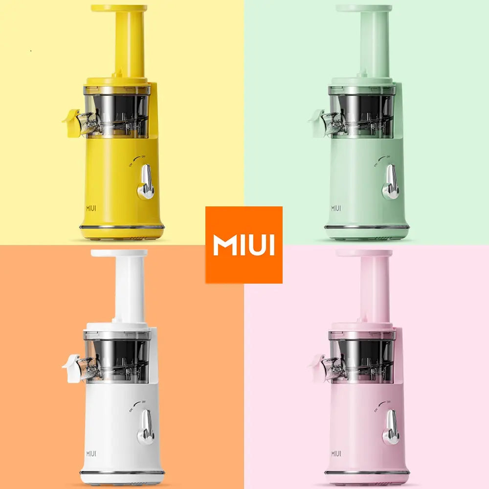 MIUI Petit Slow Juicer - Portable Easy to Clean - Ice Cream Maker